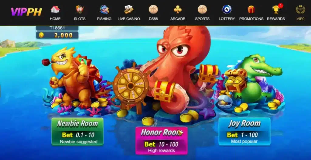 Some details about the game Mega Fishing